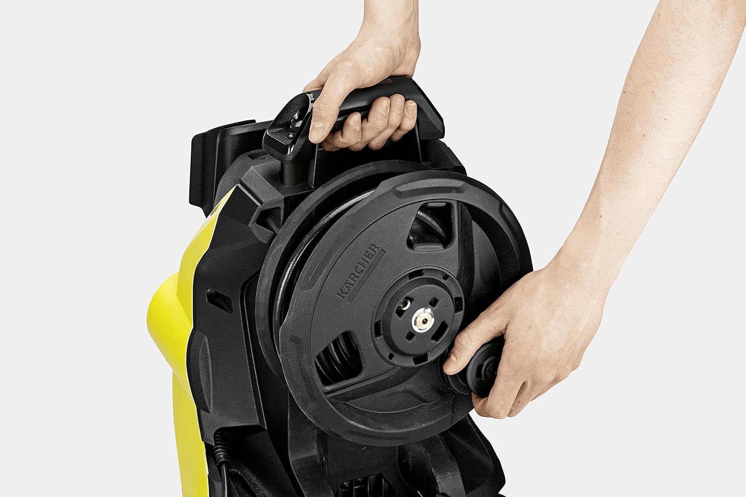 Kärcher Hochdruckreiniger K 4 Premium Full Control Car und Home (Druck: 20-130 bar, Fördermenge: 420 l/h, Komplettset inkl. Autoreinigungszubehör)