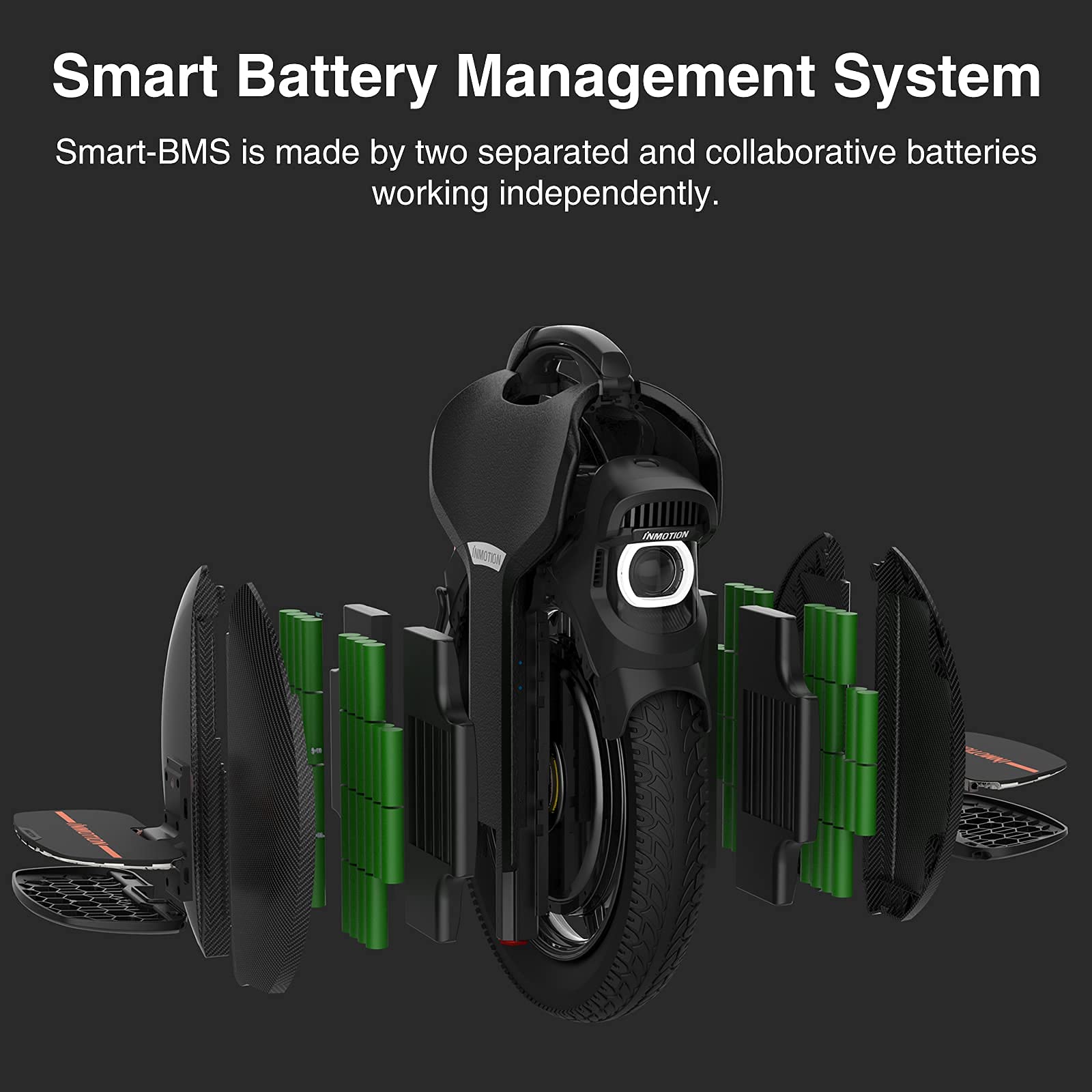 INMOTION Electric Unicycle Off Road Honeycomb