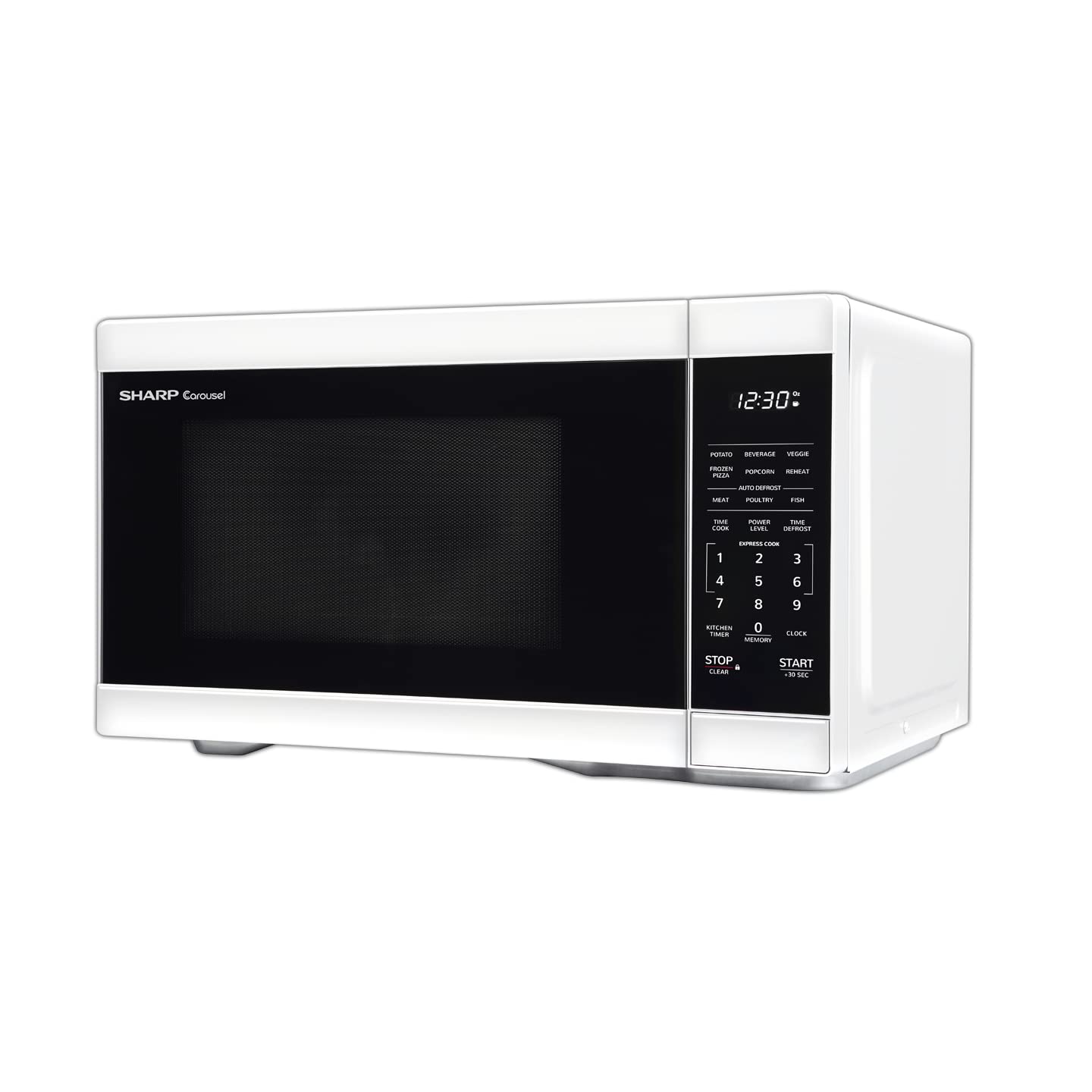 SHARP ZSMC1161HW Removable Turntable Countertop