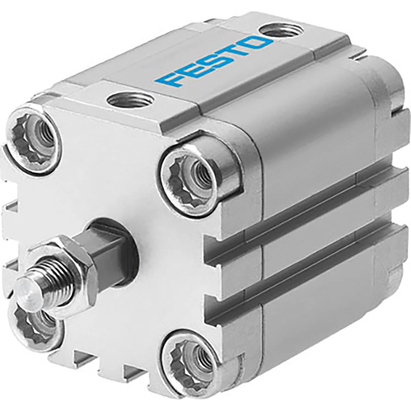 Festo 156824 - 1/8�� BSPP Compact Cylinder 63mm Bore Size 60mm Stroke Length ADVULQ-63-60-A-P-A