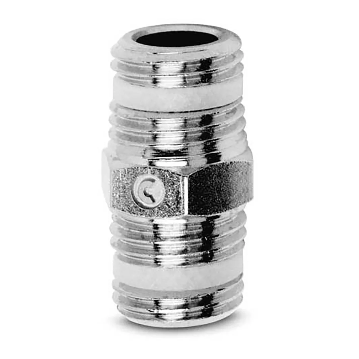 Camozzi S2500 1/2 - BSPT Adaptor Nipple 1/2 Thread Ptfe Seal