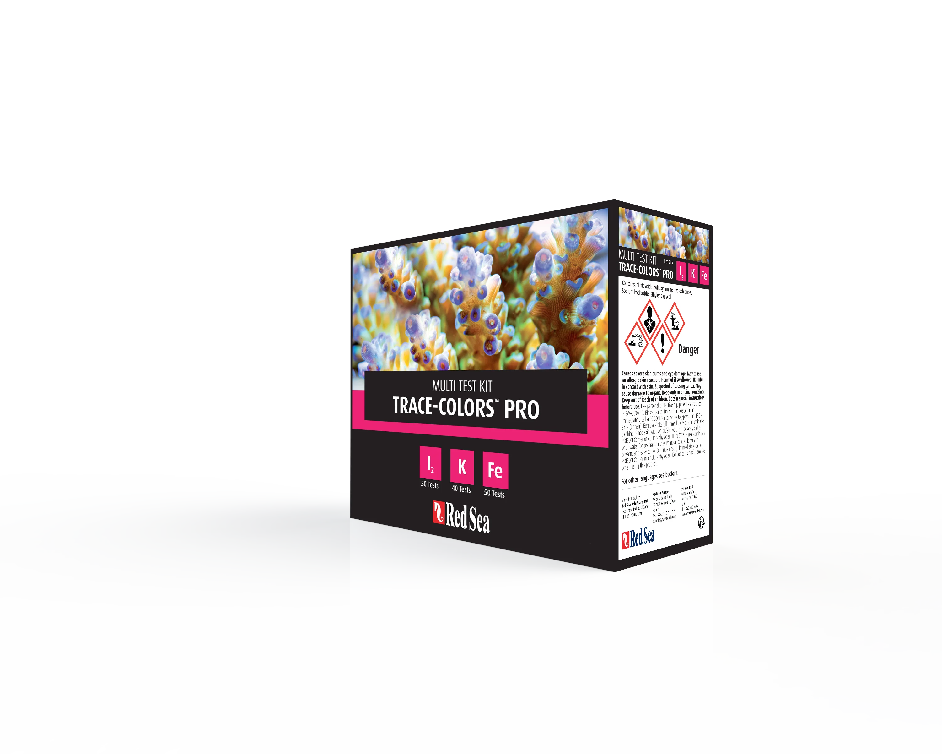 Trace Colors Pro Multi Test Kit (I2,K,Fe)