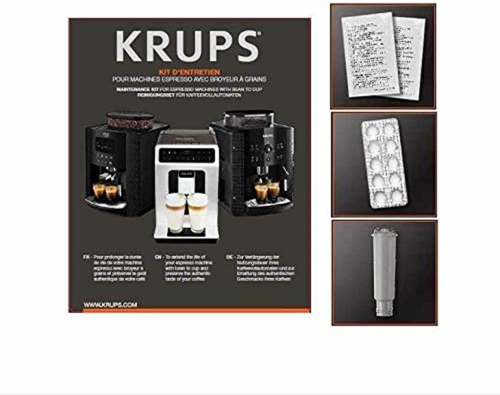 Krups Intuition Preference Kaffeevollautomat mit Milchschlauch, 11 Getränke, Personalisierung, 2-Tassen-Funktion, Kaffeemaschine, Schwarz, EA872810