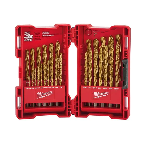 48-89-0012 Titanium Drill Bit Set (29-Piece)