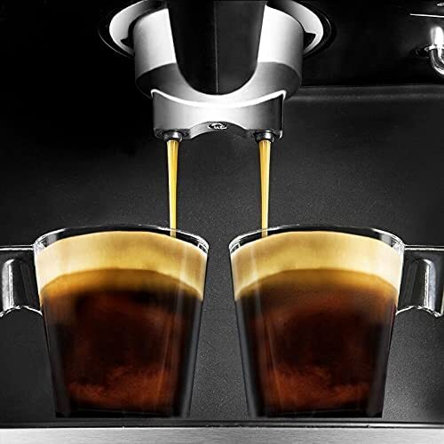 Barista Espresso Machine 2900W, 20-Bar Pressure, Dual Thermoblock, 2.7L Tank, Stainless Steel, Integrated Grinder & Steamer