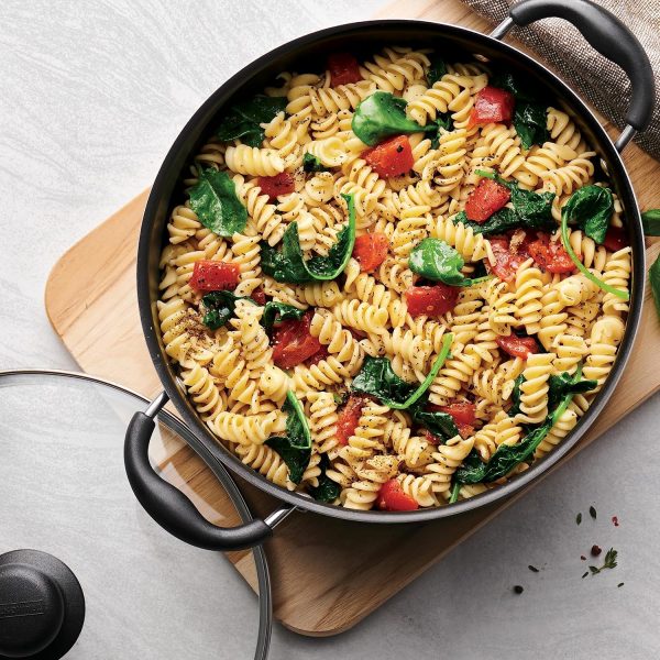 15 pc Aluminum Nonstick Cookware Set with Utensils Silver, 80143/035DS