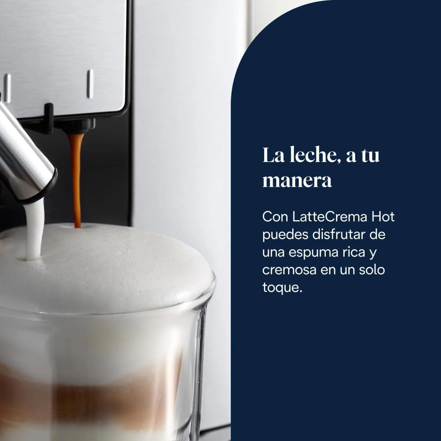 De'Longhi Perfetto Primadonna Soul ECAM612.55.SB Superautomatic Coffee and Cappuccino Coffee Maker with LatteCreme Milk System, Bean to Cup Technology, 18 Beverages, App Control