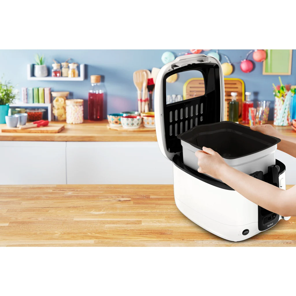 2025 Freidora Tefal Super Uno FR314030 Blanca