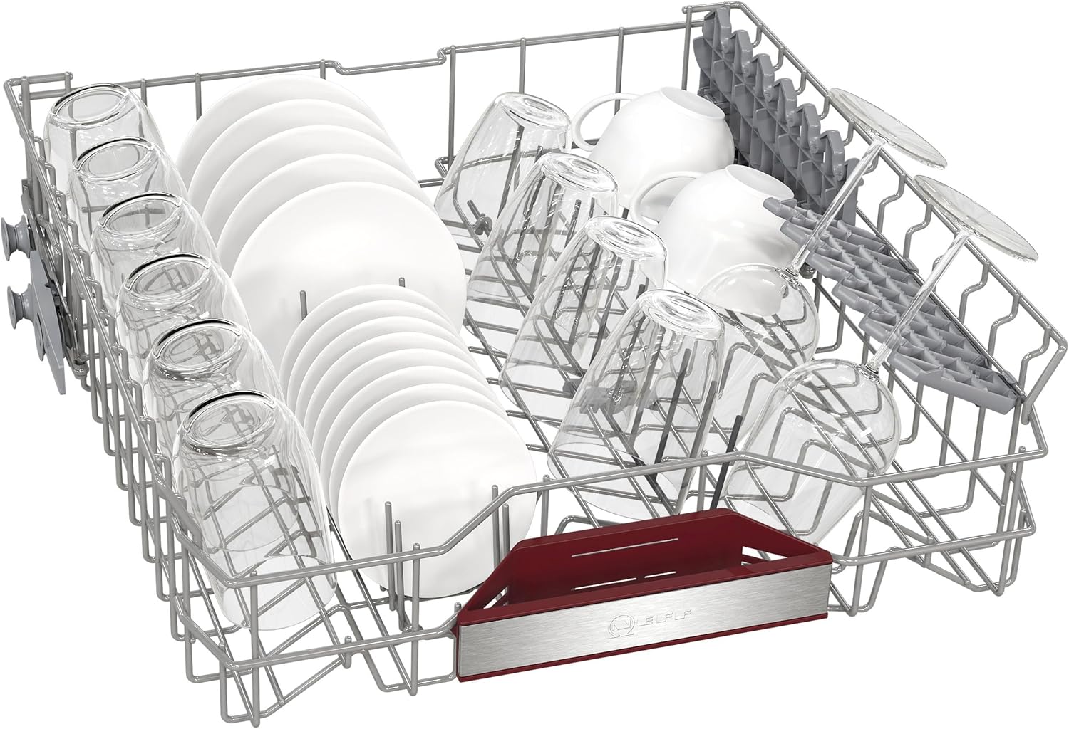 NEFF S157YCX03E, N 70, Smarter Geschirrspüler Vollintegriert, 60 cm, Besteckschublade, Made in Germany, Zeolith-Trocknung, besonders leise Spülmaschine, höhenverstellbarer Oberkorb, starker Sprühdruck