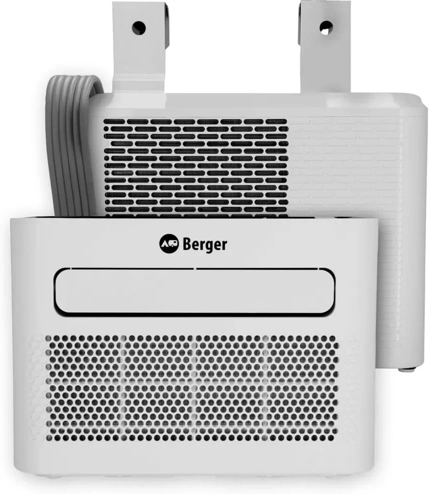 Aire acondicionado portátil BERGER Arktar 5000 Pro con calefacción | Aire acondicionado móvil para camping, caravanas y autocaravanas | Unidad de aire acondicionado para refrigeración y deshumidificación | Control por aplicación y función de temporiz