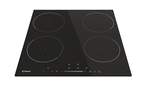 Candy Idea CIS642SCTT/1 Piano Cottua a Induzione, 4 zone cottura, Vetroceramica, da Incasso, Funzione Keep Warm, Power Management, Touch, App hOn, 59x55x52 cm, Nero : Amazon.it: Grandi elettrodomestici