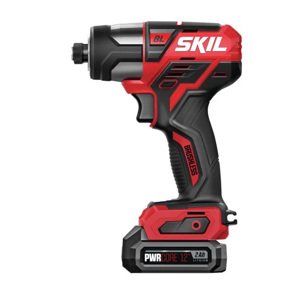 12V PWR CORE 1/4 in. Cordless Brushless Impact Driver Kit (Battery Charger)