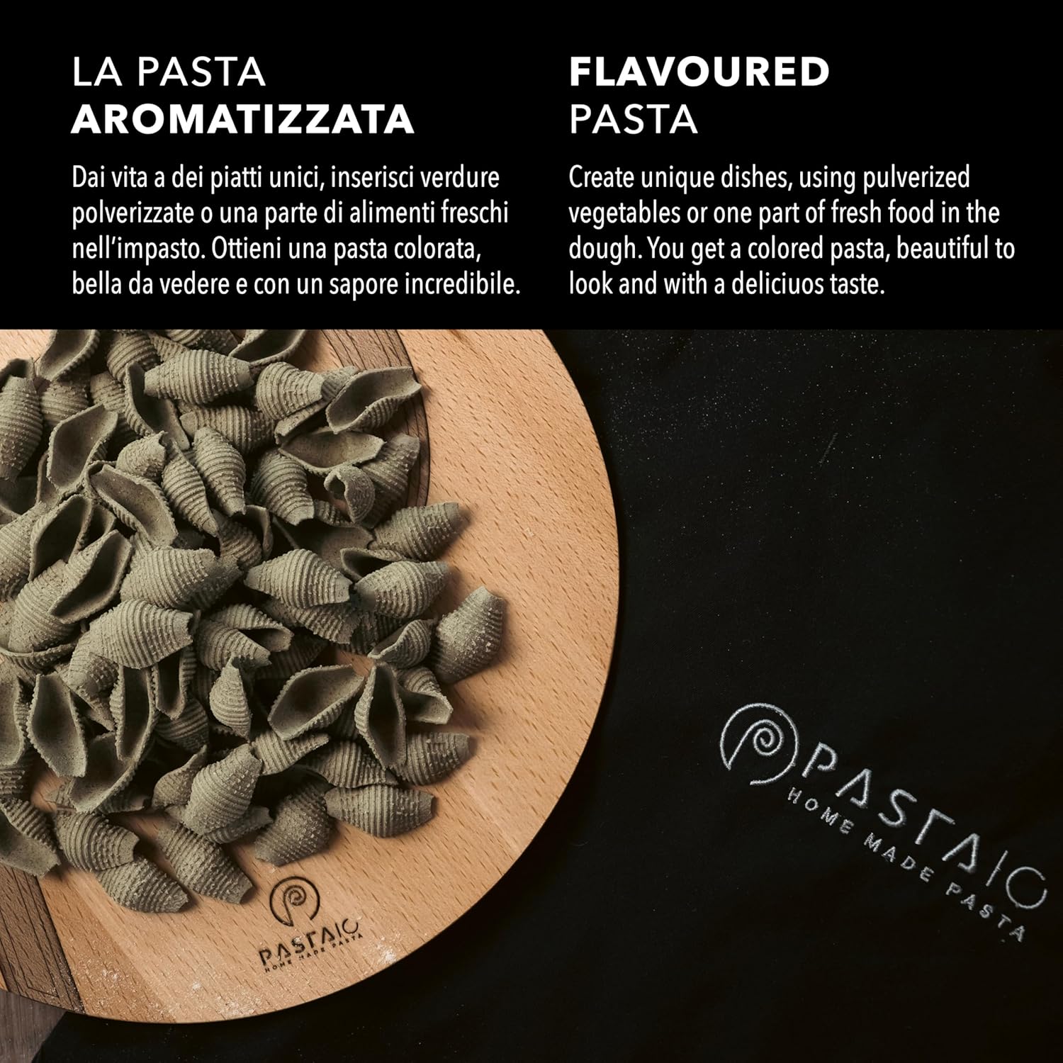 CLASSE ITALY PASTAIO Macchina per la Pasta con 16 trafile di cui 5 in Bronzo. 5 ANNI GARANZIA ITALIA, Pasta Maker, con bilancia, fino a 800g di pasta, 25 tipi diversi di pasta