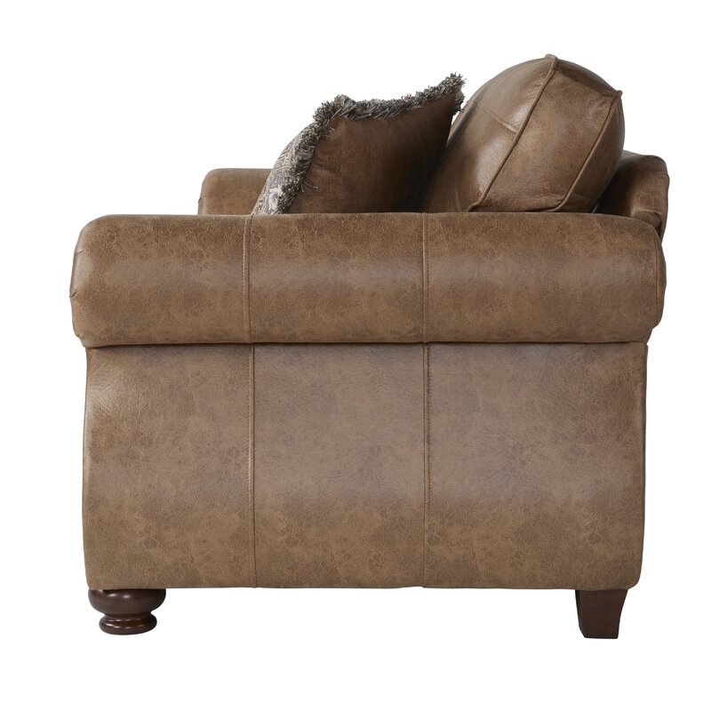 Claycomb 91” Round Arm Sofa