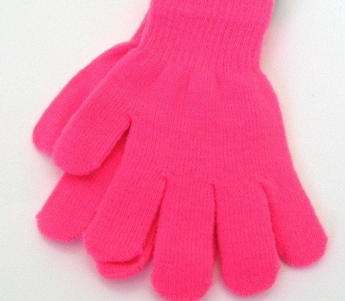 Gloves Neon Pink  50777