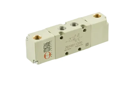Metalwork - 7010020500 S70 1/8 3/2 NC Solenoid/Spring Assisted Valve