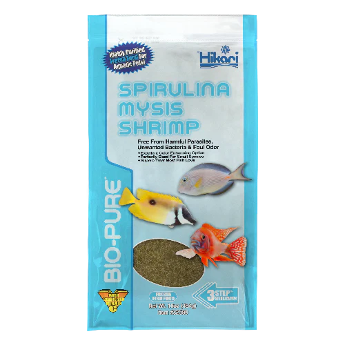 Bio-Pure Spirulina Mysis Shrimp - 16oz Flat Pack