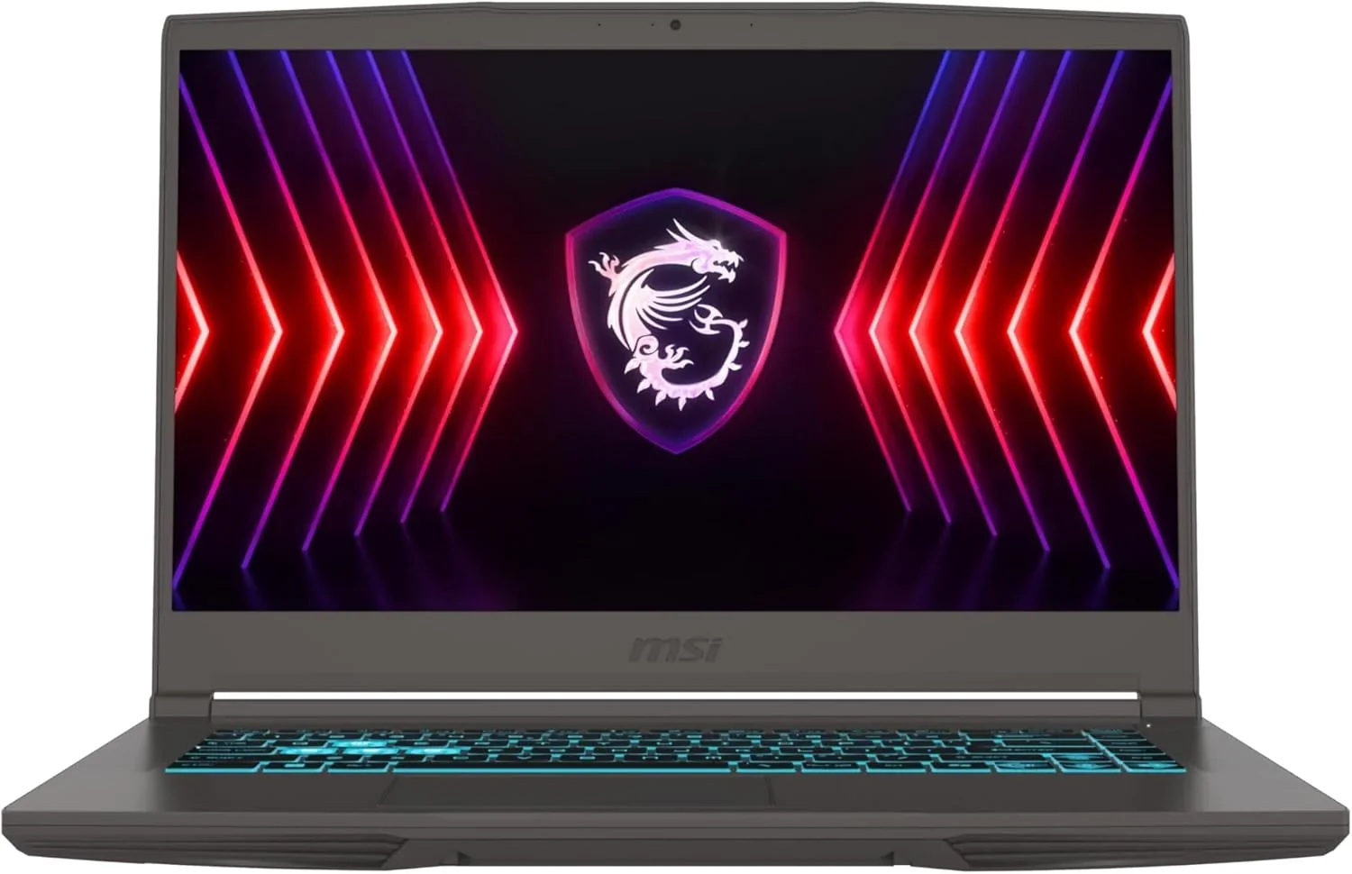 MSI Thin 15 B12UC-1842XES - Ordenador portátil de 15.6" Full HD (Intel Core i5-12450H, 16GB RAM, 512GB SSD, NVIDIA RTX 3050, Sin Sistema operativo) Color Gris - Teclado QWERTY español