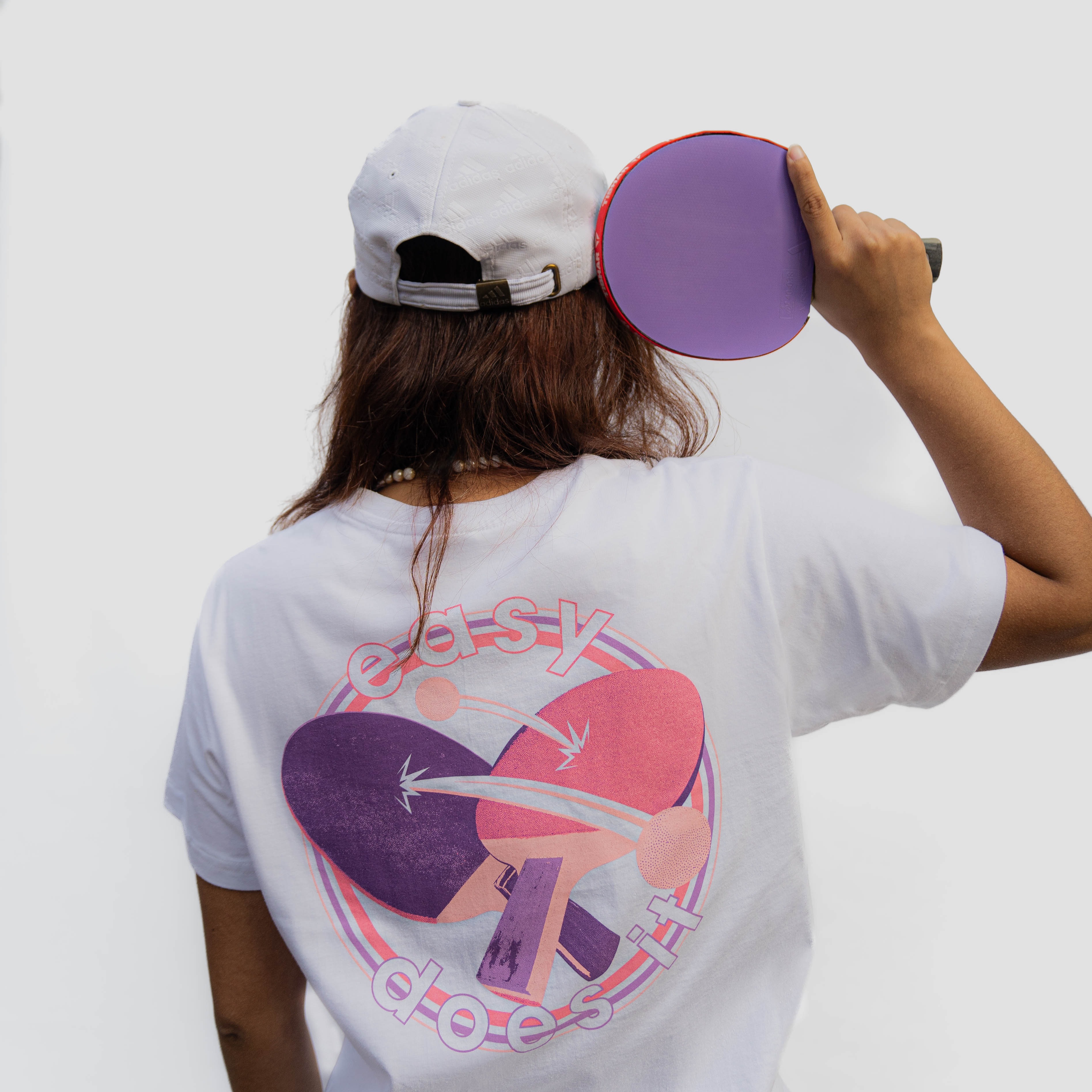 EASY “PINGPONGdoesit” SHIRT WHITE