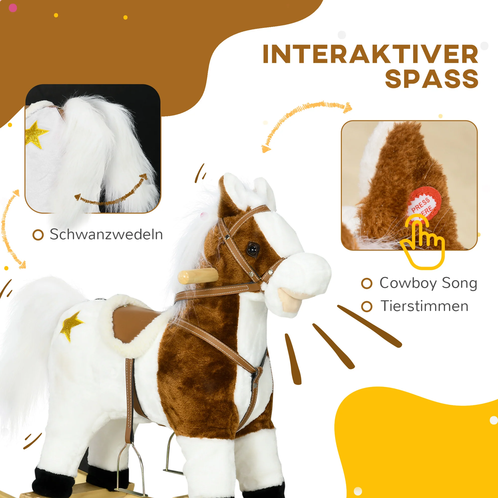 HOMCOM Bartafel met 2 stoelen in industriële stijl, set van 2 barkrukken met tafel, industriële stijl, 3-delig, bruin + zwart