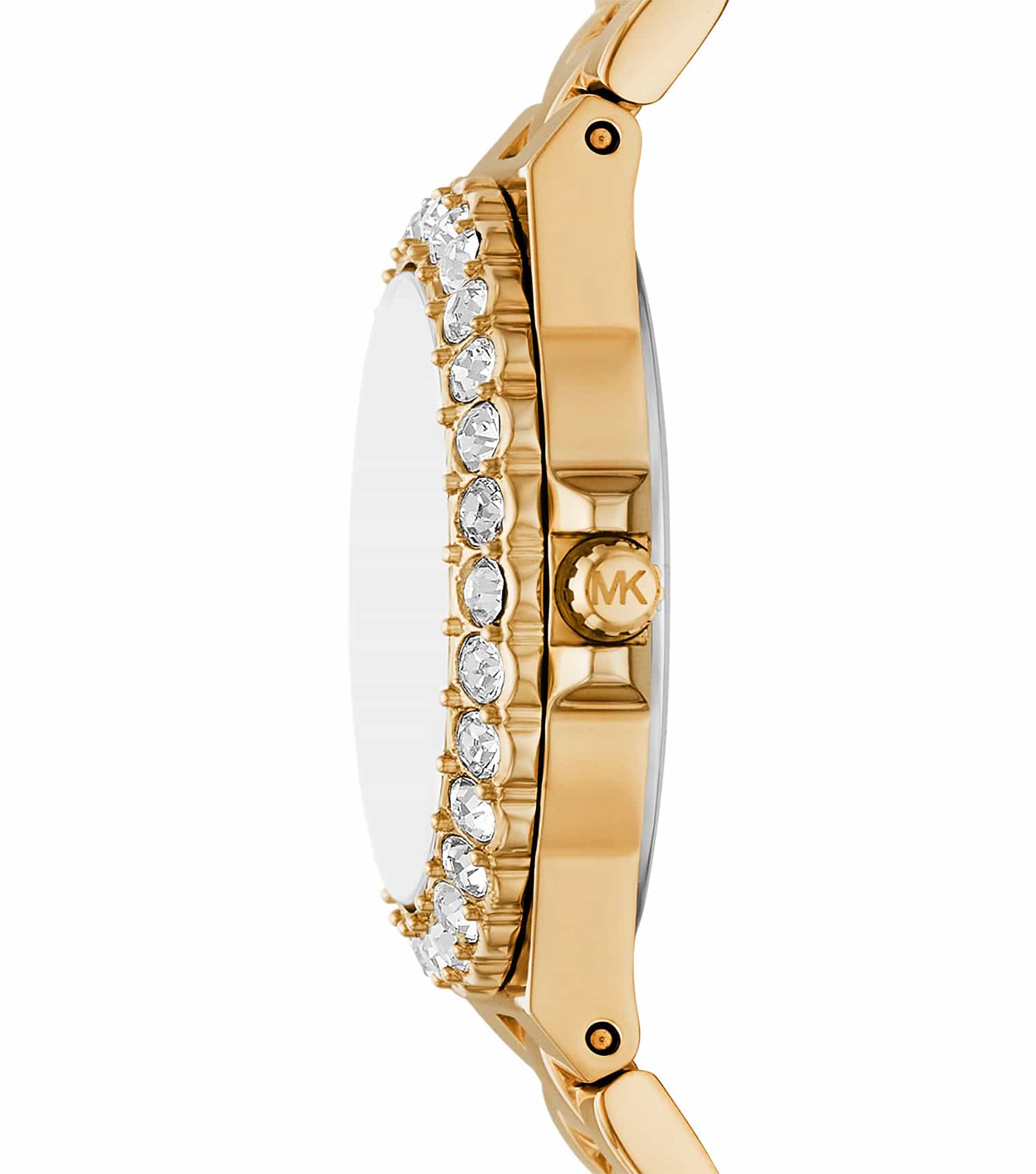 Michael Kors Mini Lennox Pavé Gold-Tone Women's Watch - MK7394