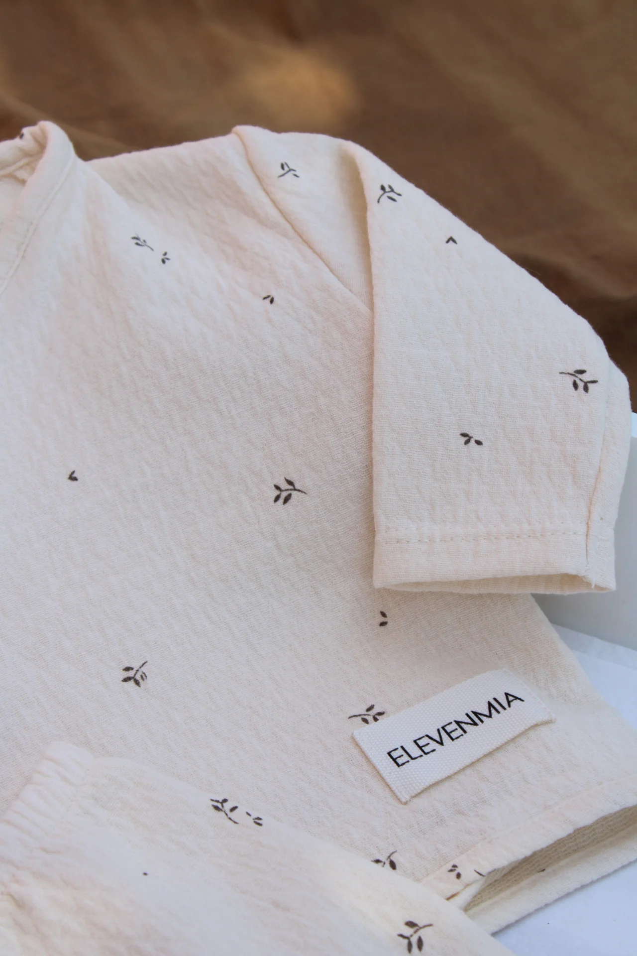 Conjunto Camisa Cruzada + Polainas Nature Estampado