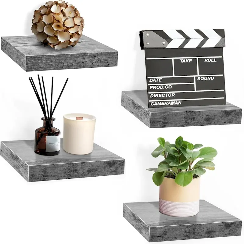 Wall-Mounted Floating Shelf
