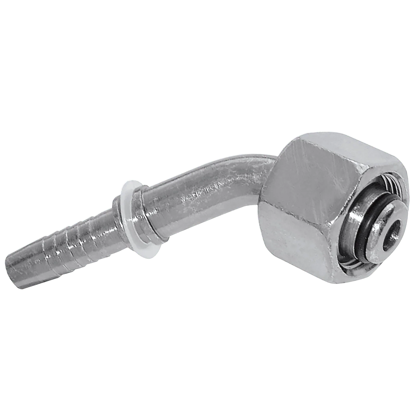 FT Pro - HMFS08-45-M24CF M24 X 1.5 Metric Female Heavy Duty 45�� Swept Elbow
