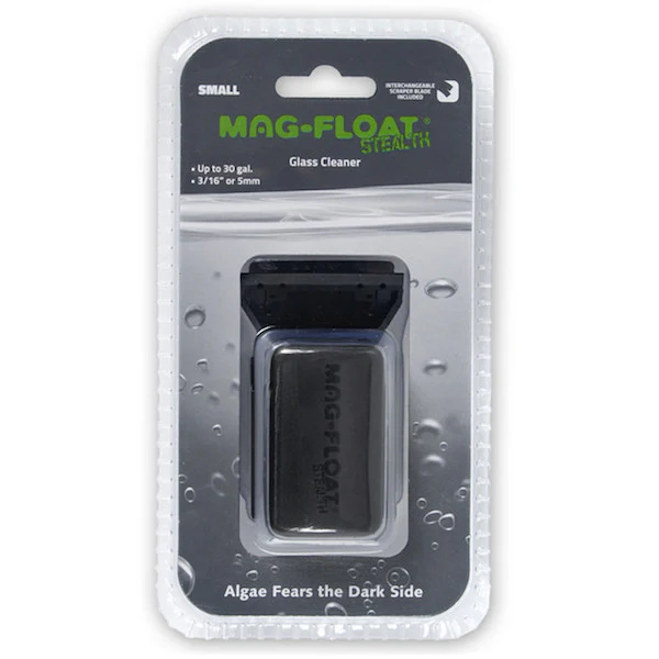 Mag Float STEALTH Glass Aquarium Cleaner - Small (3/16
