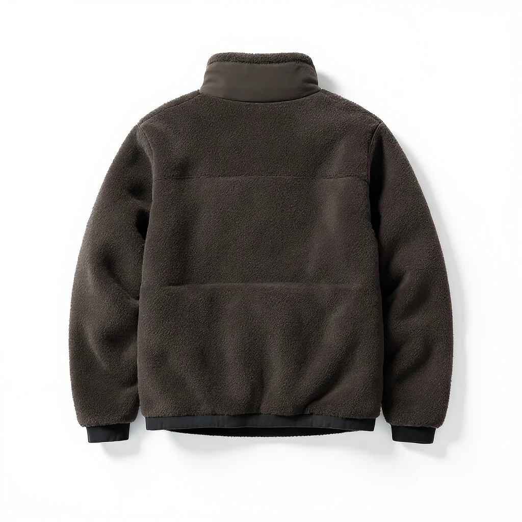 Gender-Neutral Heavyweight Fleece Jacket �C Durable Outdoor Wear, Navy Blue, XS�CXL