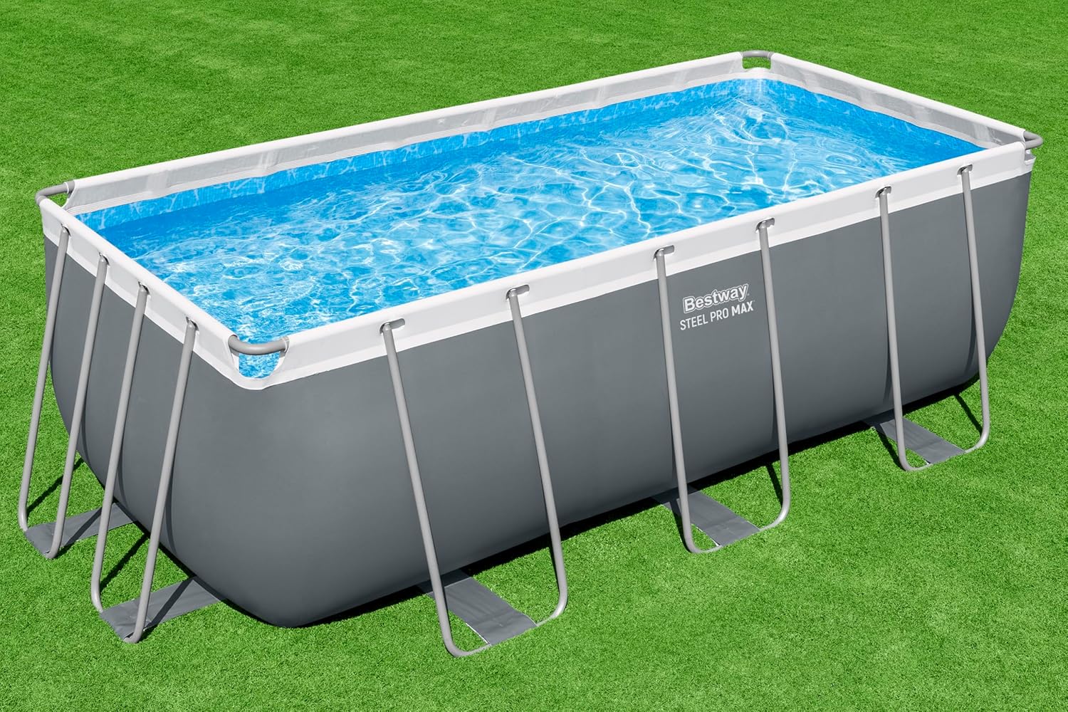 Bestway Juego de Piscina Rectangular de 13'6