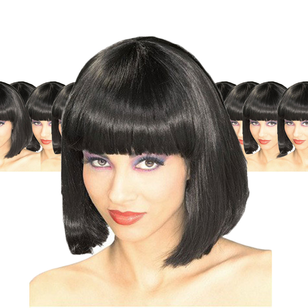 Black Bob Supermodel Wig  6042D