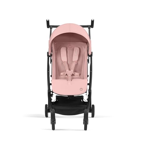 CYBEX Gold Passeggino Libelle con Cintura One Pull, Per Bambini da 6 Mesi a 4 Anni Circa (Max. 22 kg), Ultraleggero (Solo 6 kg), Candy Pink (Rosa con Telaio Nero) : Prima infanzia