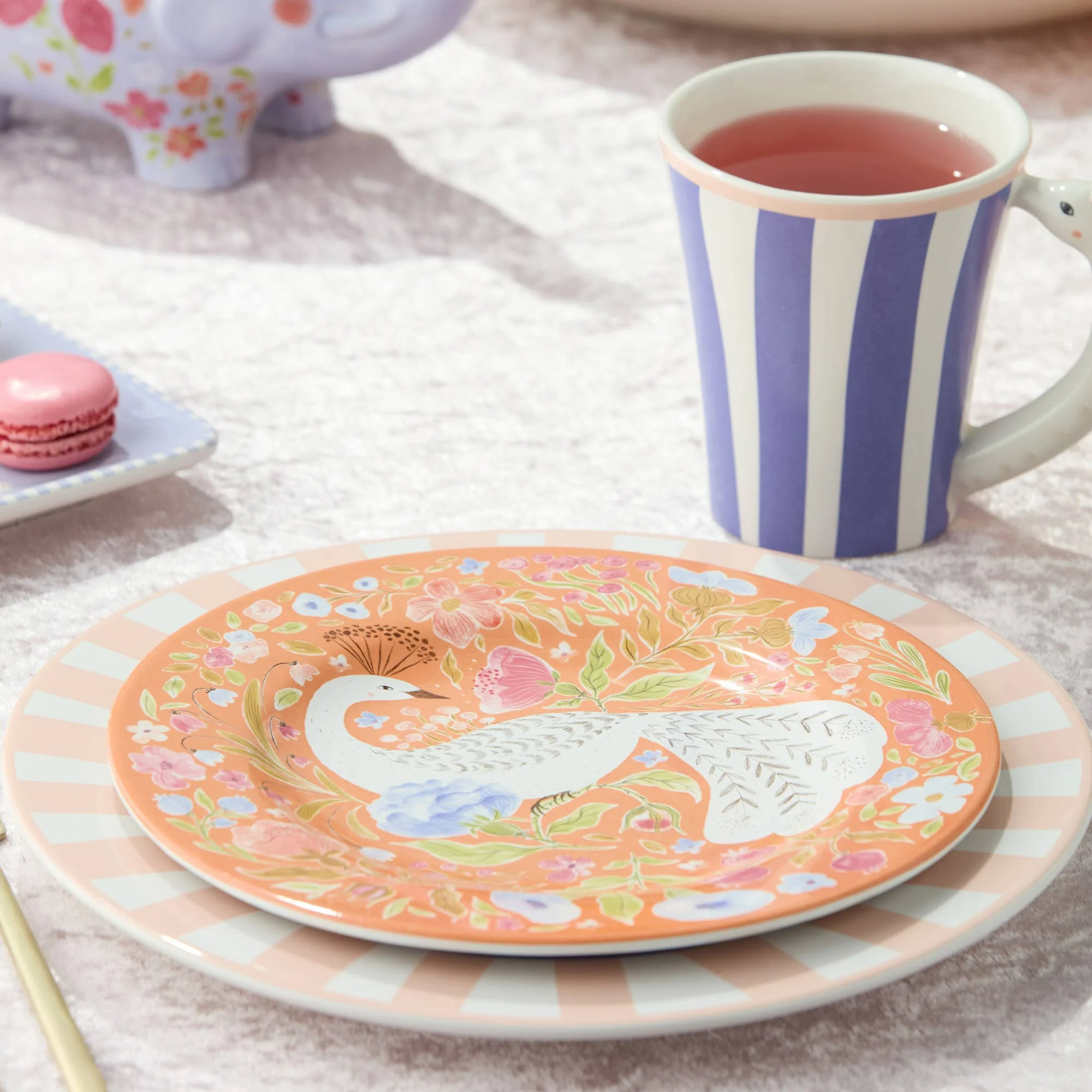 Elephant Menagerie Salad Plate 9