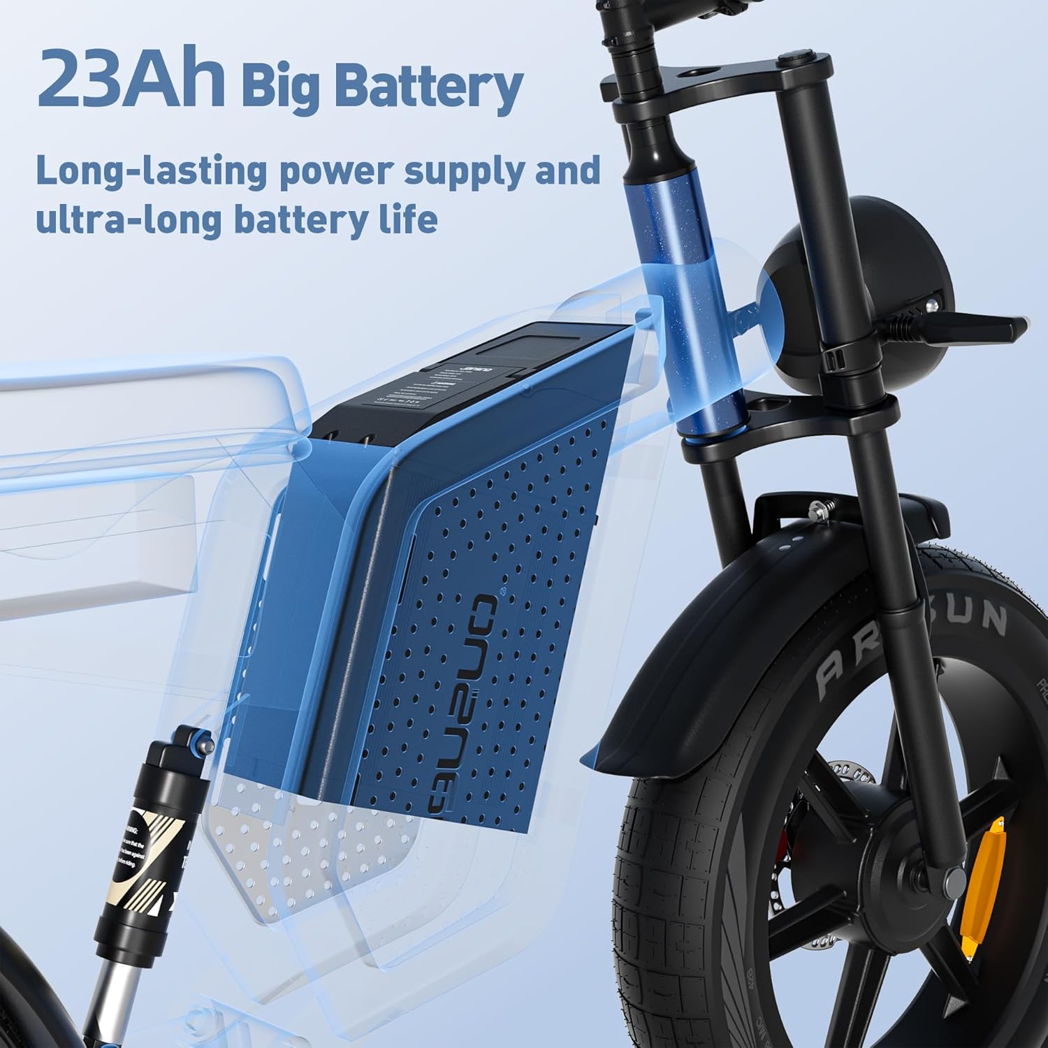 JANSNO Electric Bike for Adults X60, 1500W Brushless Dual Motor, 21-50MPH Cruising Range,48V 23Ah, 20Miles Electric Motorcycle, NFC Unlocking Function, UL2849 All Terrain for Mountains, Snow, Sand