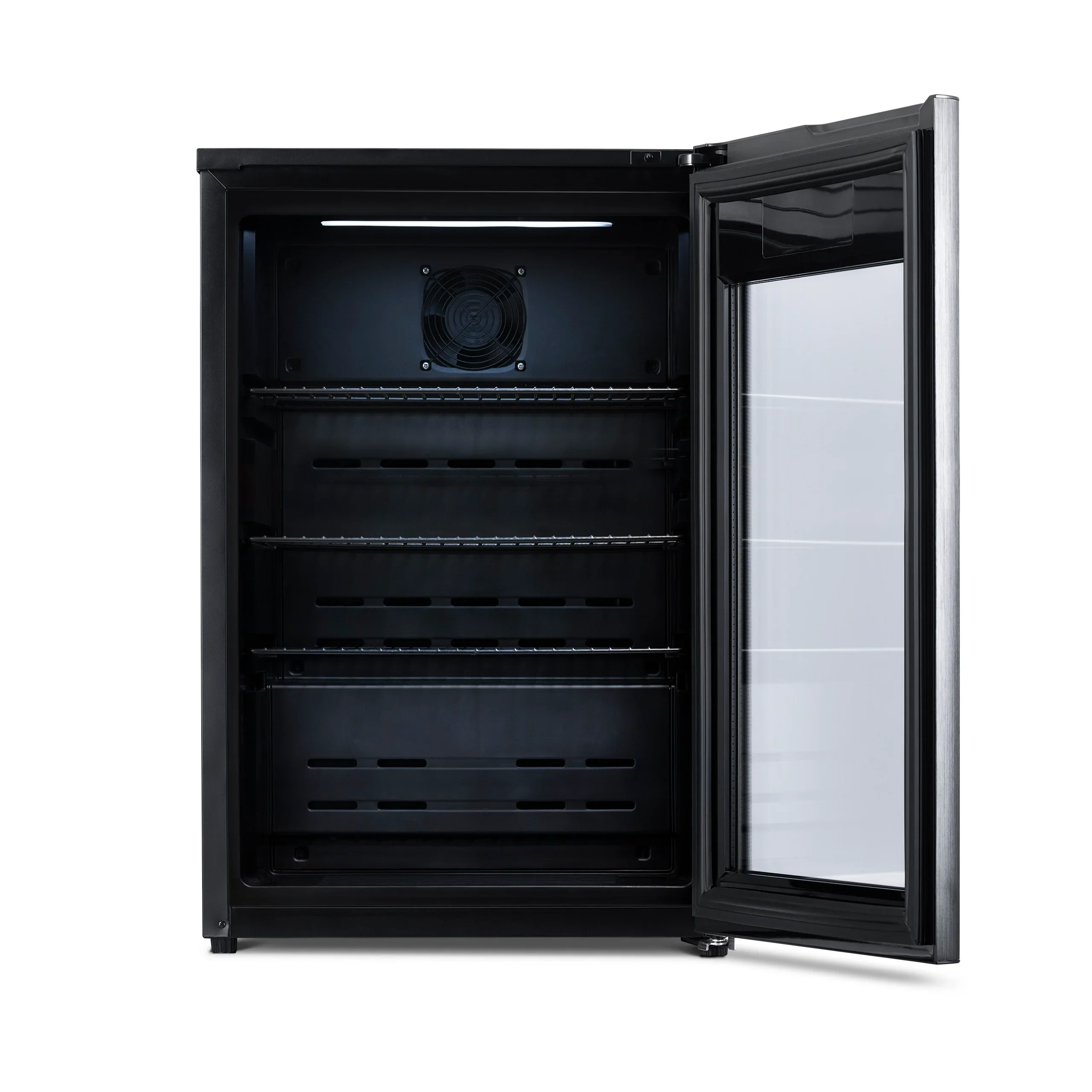 2025 Newair® Refrigerador de Bebidas Negro Independiente para 125 Latas con Función de Congelación Rápida – 22,1”