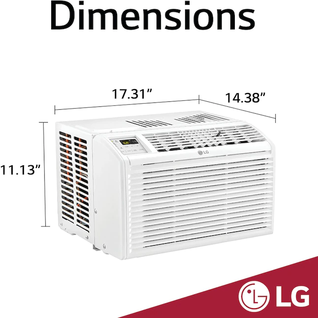 260-sq ft Window Air Conditioner (115-Volt; 6000-BTU)