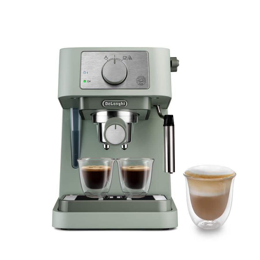 DeLonghi Stilosa Espresso Coffee Machine Maker - Green | EC260.GR