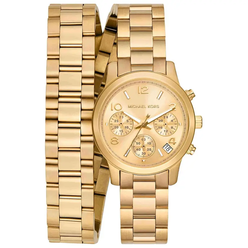 Michael Kors Runway Gold-Tone Wrap Women's Watch - MK7452