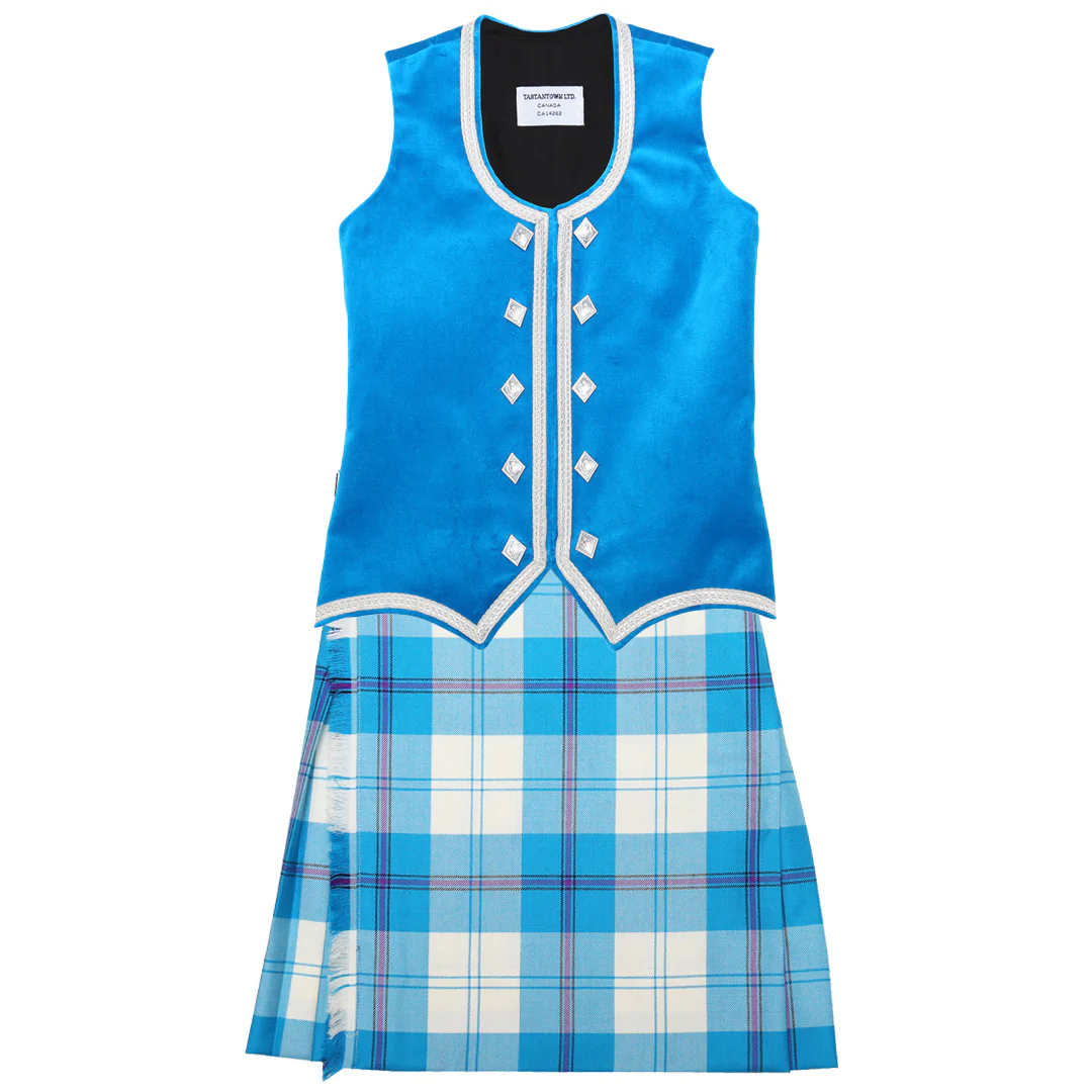 Tartan - Dress Turquoise Cunningham