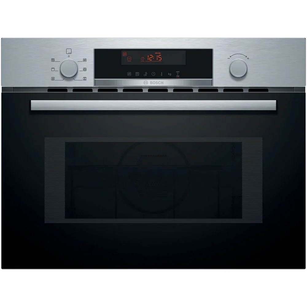 2025 Horno Microondas Empotrable Bosch CMA583MS0B Serie 4 con Aire Caliente, 60 x 45 cm, Acero Inoxidable
