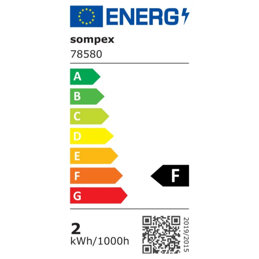 Sompex Tischlampe Troll nano anthrazit, 21cm