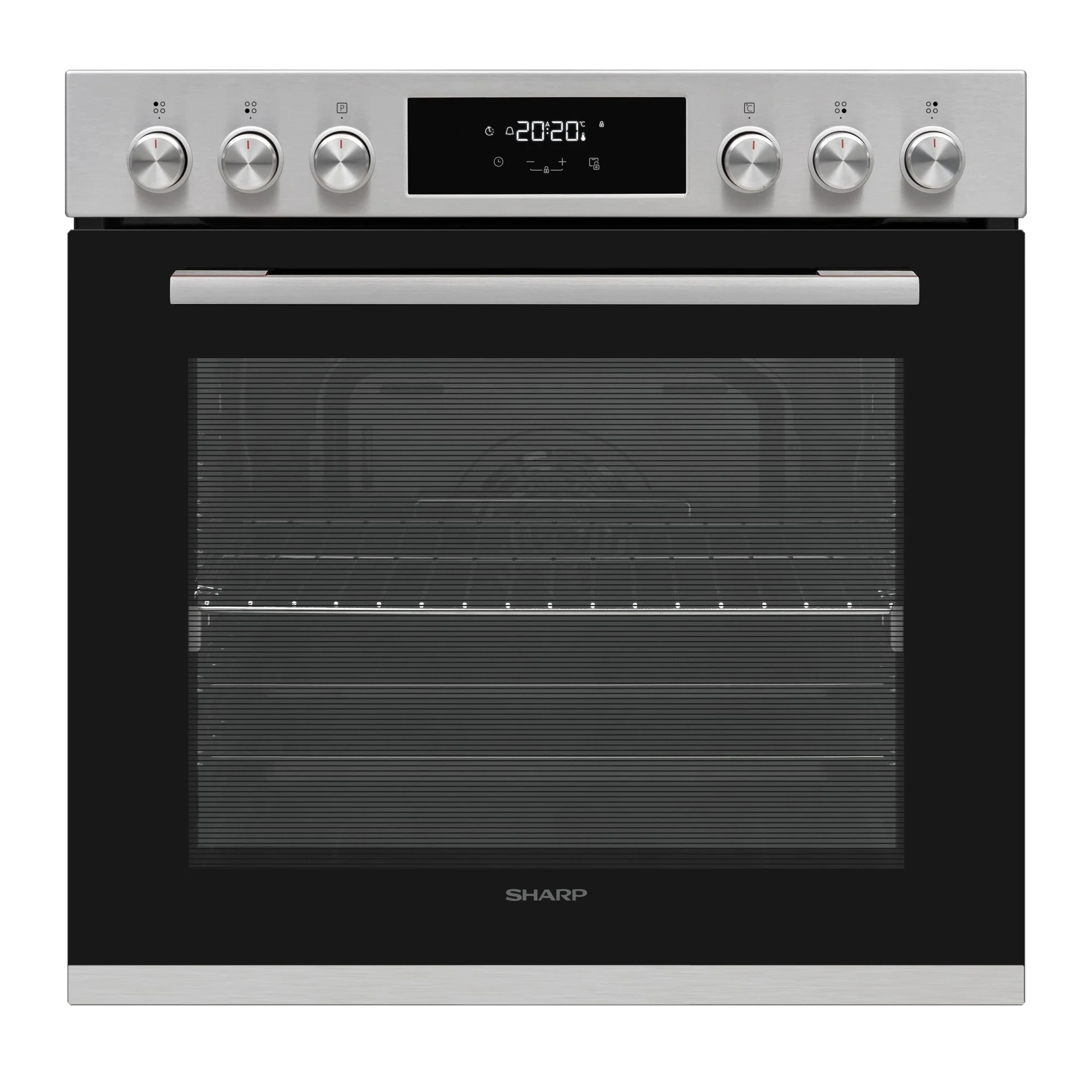 Sharp Kochherd Set Backofen und Induktionskochfeld, Einbau, K-72P51INH-EU Poly-Set