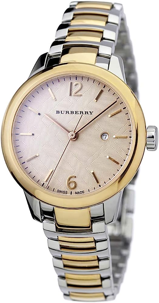 Burberry Classic Two-Tone Stainless Steel Women's Watch BU10118