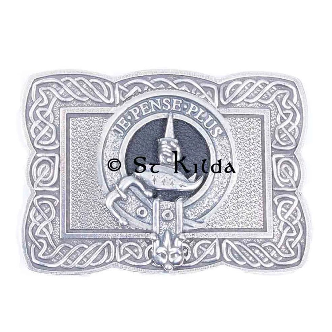 Clan Crest Belt Buckle - Erskine