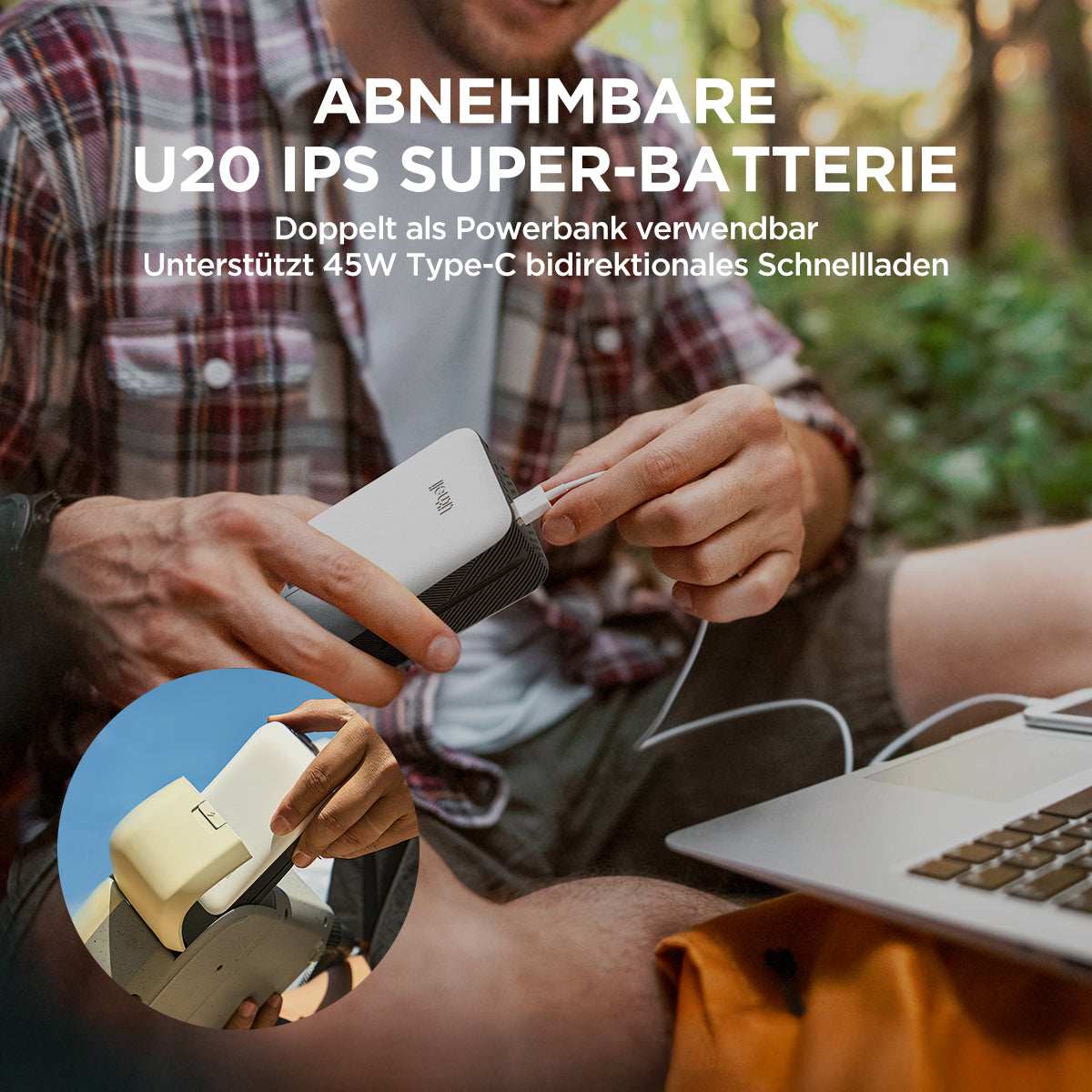 2025 Bomba de aire eléctrica U20 para SUP