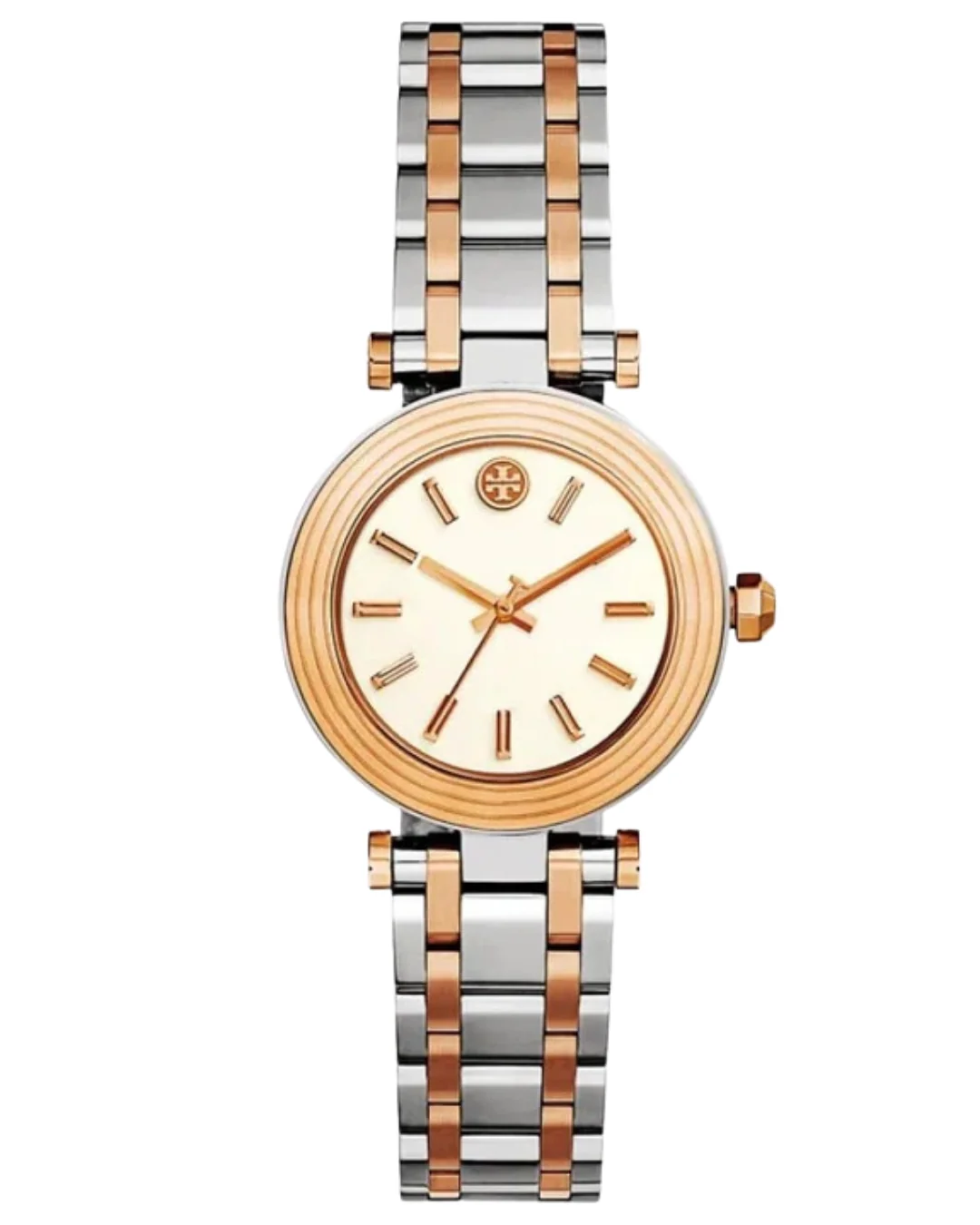 Tory Burch Classic T Watch Two Tone Women's Watch TBW9011