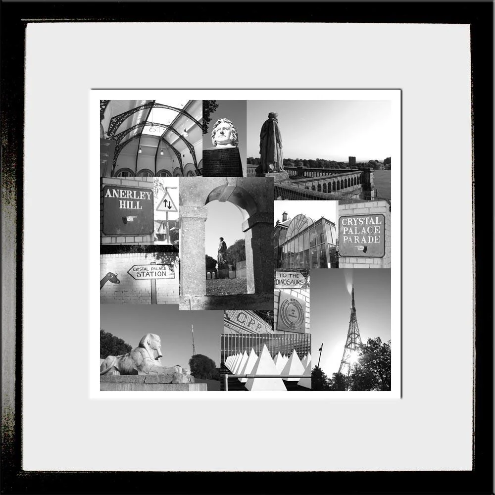 Crystal Palace Views Monochrome