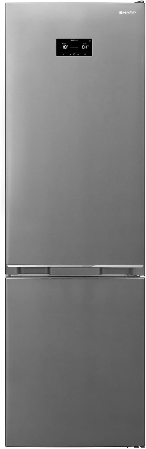 Sharp SJ-BA20DHXIC-EU Kühlschrank Kühl-Gefrierkombination NoFrost Inox Look