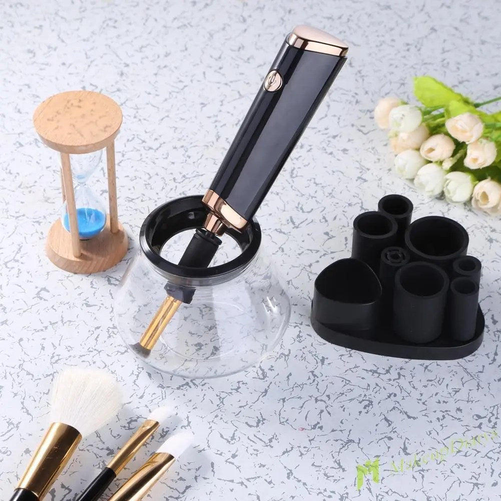 Spinning Makeup Brush Cleaner Electric Spin Dryer Machine